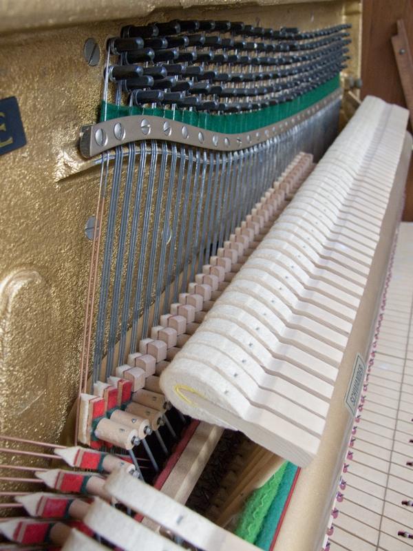 Kemble Compact upright Piano in teak – Gallery image – Roberts Pianos Oxford