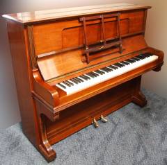 Grotrian Steinweg upright Piano in Rosewood – Inventory thumbnail – Roberts Pianos Oxford
