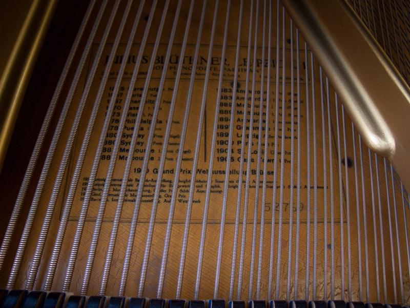 Bluthner VIII Aliquot grand Piano in rosewood – Gallery image – Roberts Pianos Oxford