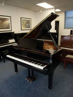 Yamaha C1 grand Piano in Black polyester – Inventory thumbnail – Roberts Pianos Oxford