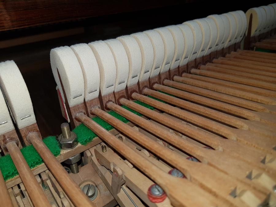 Bechstein V grand Piano in rosewood – Gallery image – Roberts Pianos Oxford