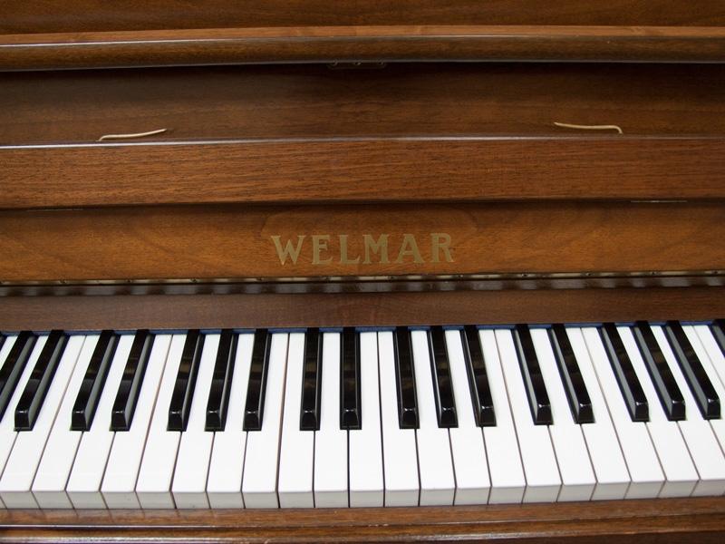 Welmar A2 upright Piano in Walnut matt – Gallery image – Roberts Pianos Oxford