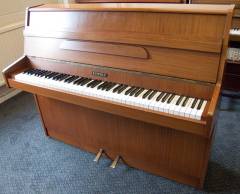 Kemble Compact upright Piano in Mahogany – Inventory thumbnail – Roberts Pianos Oxford