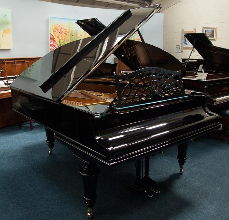 Bechstein V/B grand Piano in black polyester – Gallery image – Roberts Pianos Oxford