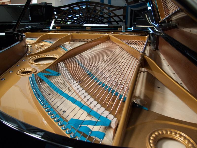 Bechstein V/B grand Piano in black polyester – Gallery image – Roberts Pianos Oxford