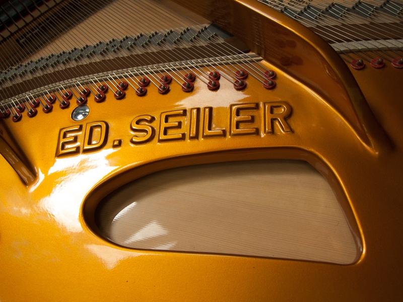 Seiler Florenz 180 grand Piano in bright walnut inlaid – Gallery image – Roberts Pianos Oxford