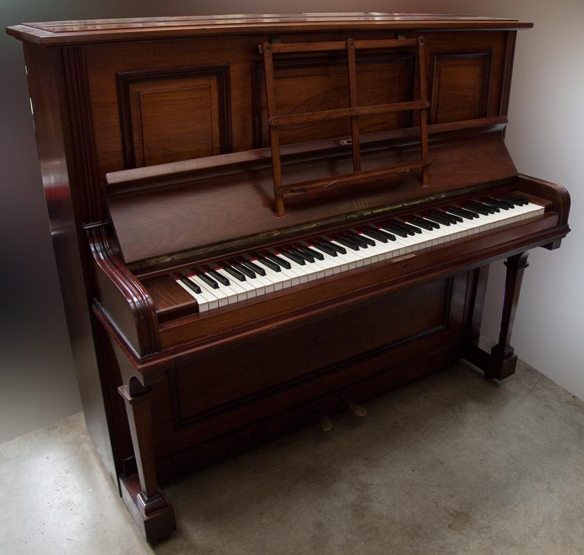 Richard Lipp 130 upright Piano in rosewood – Featured image – Roberts Pianos Oxford