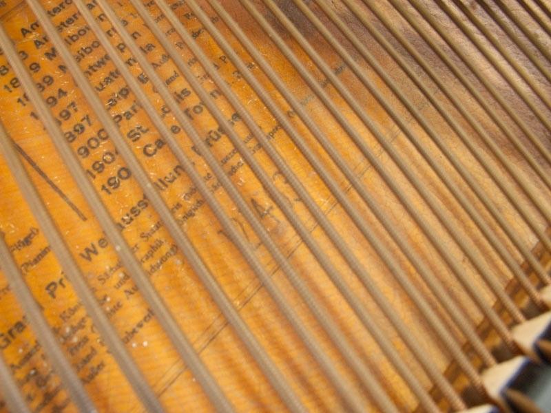 Bluthner IV grand Piano in Black – Gallery image – Roberts Pianos Oxford