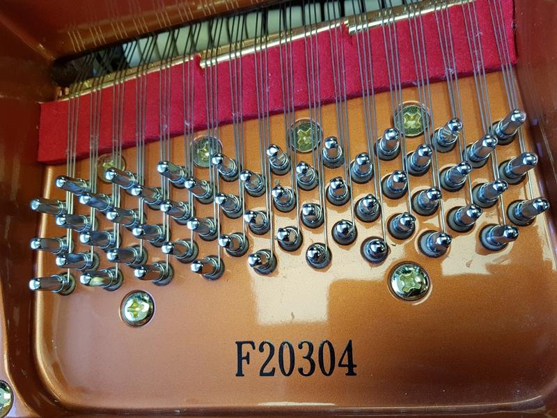 Feurich 162 grand Piano in Black polyester – Gallery image – Roberts Pianos Oxford