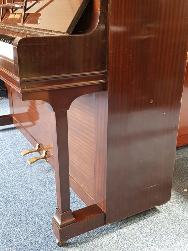 Grotrian Steinweg 120 upright Piano in mahogany – Gallery image – Roberts Pianos Oxford