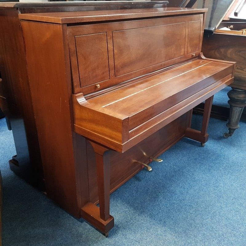 Steinway upright Piano in light satin walnut – Gallery image – Roberts Pianos Oxford