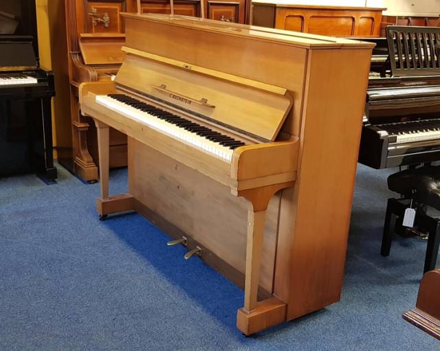 Bechstein 9 upright Piano in Walnut – Inventory thumbnail – Roberts Pianos Oxford