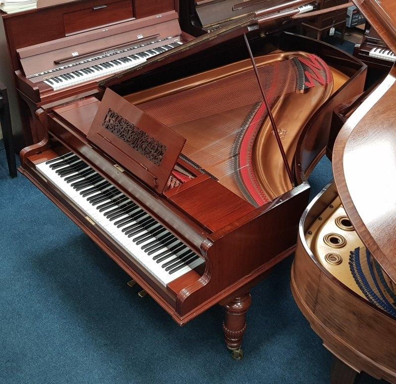 Broadwood Barless grand Piano in rosewood – Gallery image – Roberts Pianos Oxford