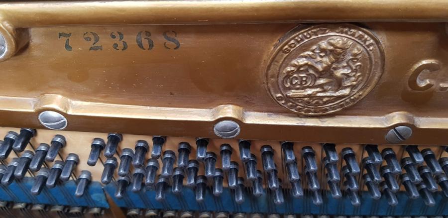 Bechstein 10 upright Piano in Black – Gallery image – Roberts Pianos Oxford