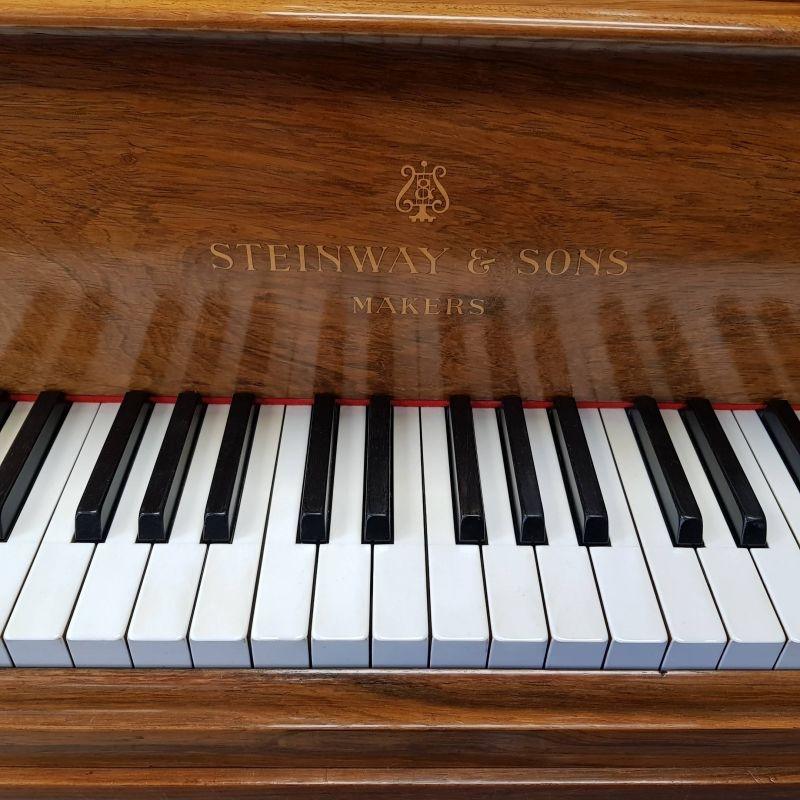 Steinway O grand Piano in rosewood – Gallery image – Roberts Pianos Oxford