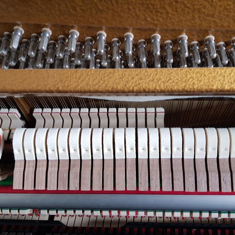 Bechstein Millennium 116 upright Piano in black – Gallery image – Roberts Pianos Oxford