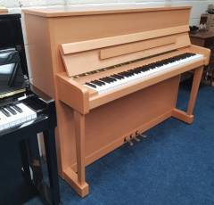Seiler Primus Trend upright Piano in beech – Inventory thumbnail – Roberts Pianos Oxford