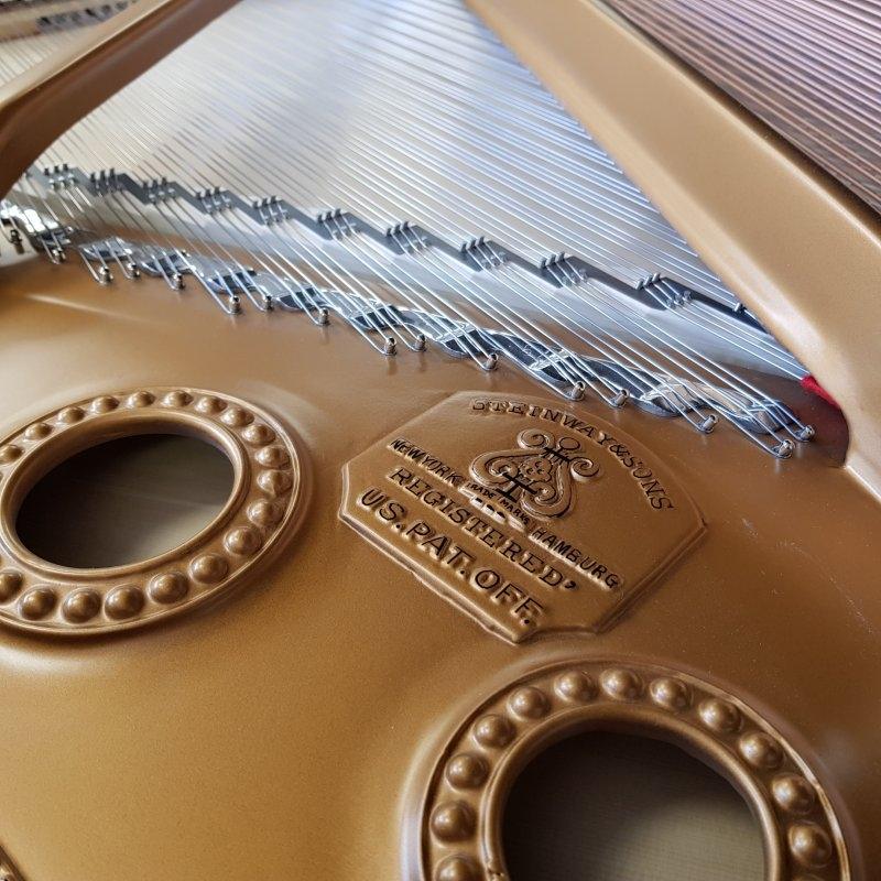 Steinway B grand Piano in black – Gallery image – Roberts Pianos Oxford