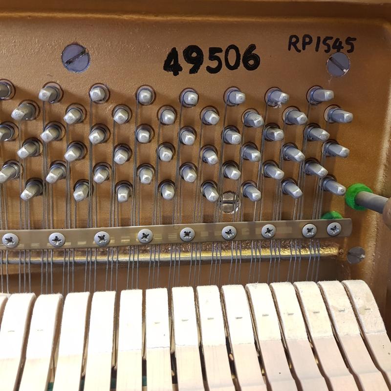 Knight K6 upright Piano in mahogany – Gallery image – Roberts Pianos Oxford