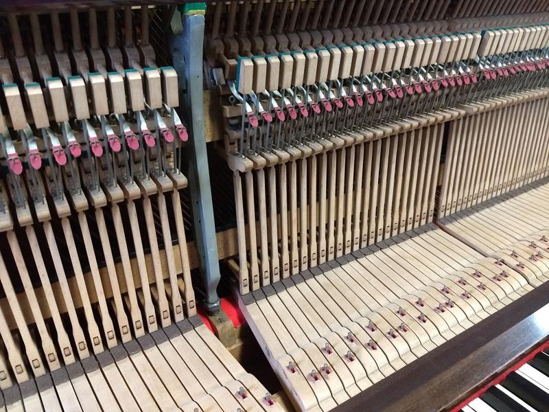 Rintoul upright Piano in Rosewood – Gallery image – Roberts Pianos Oxford