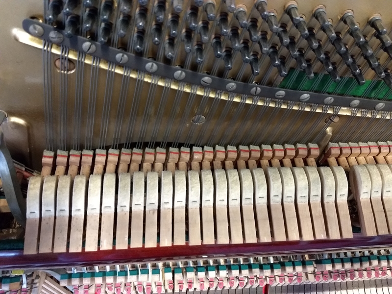 Rintoul upright Piano in Rosewood – Gallery image – Roberts Pianos Oxford