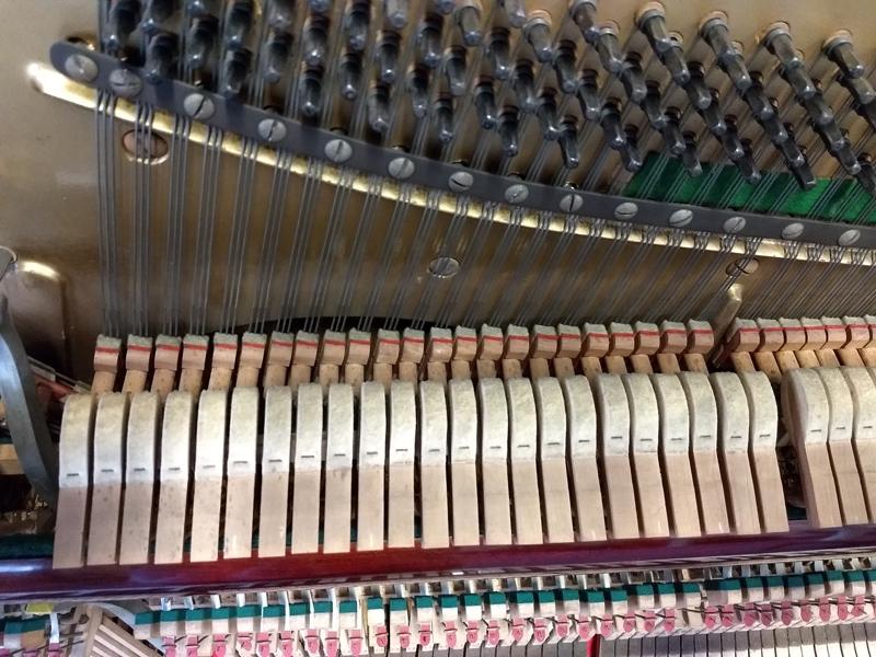 Rintoul upright Piano in Rosewood – Gallery image – Roberts Pianos Oxford