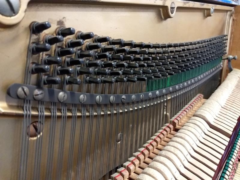 Rintoul upright Piano in Rosewood – Gallery image – Roberts Pianos Oxford