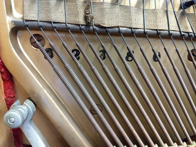 Rintoul upright Piano in Rosewood – Gallery image – Roberts Pianos Oxford