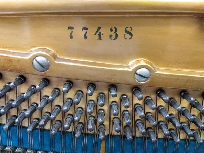 Bechstein 8 upright Piano in rosewood with sconces – Gallery image – Roberts Pianos Oxford