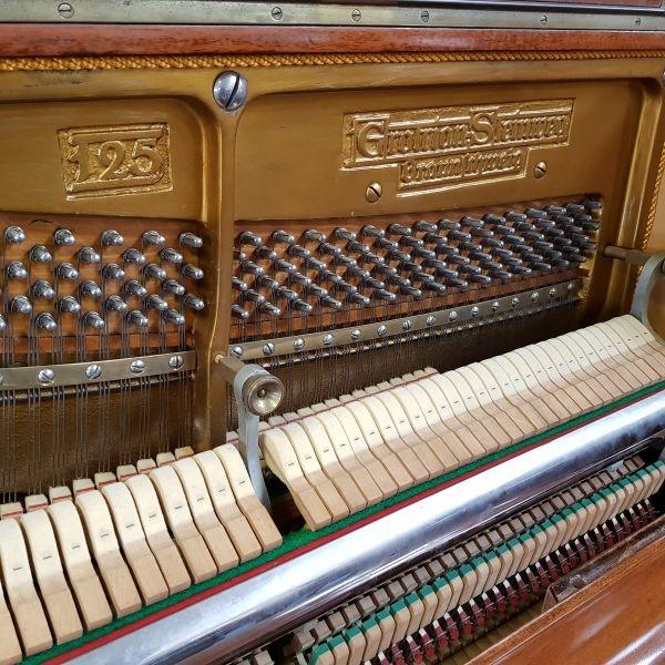 Grotrian Steinweg 125 upright Piano in Rosewood – Gallery image – Roberts Pianos Oxford