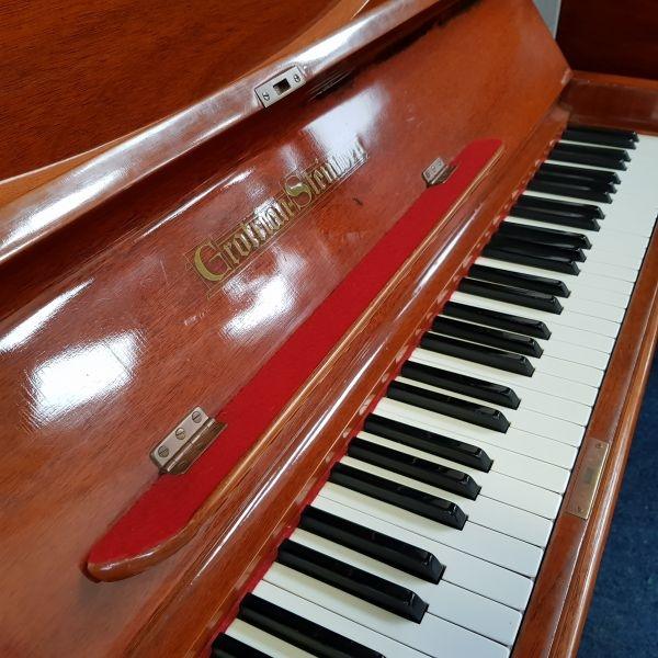 Grotrian Steinweg 125 upright Piano in Rosewood – Gallery image – Roberts Pianos Oxford