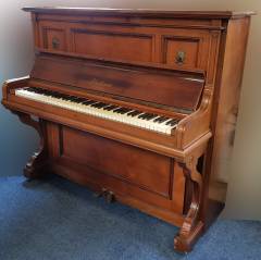 Bluthner upright Piano in rosewood – Inventory thumbnail – Roberts Pianos Oxford
