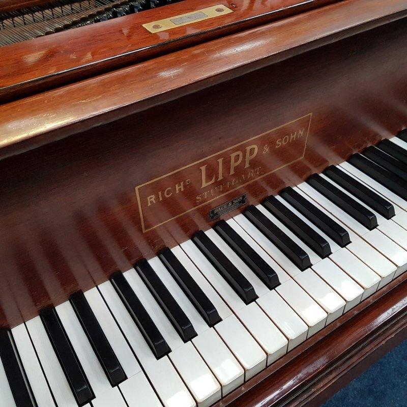 R. Lipp grand Piano in rosewood – Gallery image – Roberts Pianos Oxford