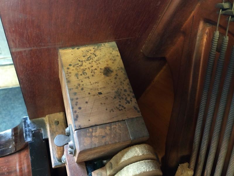 Richard Lipp upright Piano in rosewood – Gallery image – Roberts Pianos Oxford