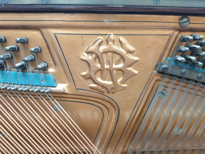 Biese upright Piano in Rosewood – Gallery image – Roberts Pianos Oxford