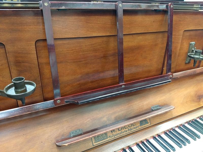 Biese upright Piano in Rosewood – Gallery image – Roberts Pianos Oxford