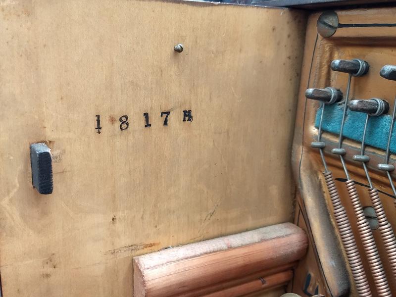 Biese upright Piano in Rosewood – Gallery image – Roberts Pianos Oxford