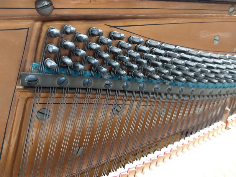 Biese upright Piano in Rosewood – Gallery image – Roberts Pianos Oxford
