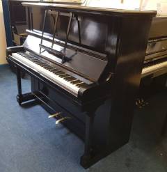 Kaps upright Piano in Black – Inventory thumbnail – Roberts Pianos Oxford