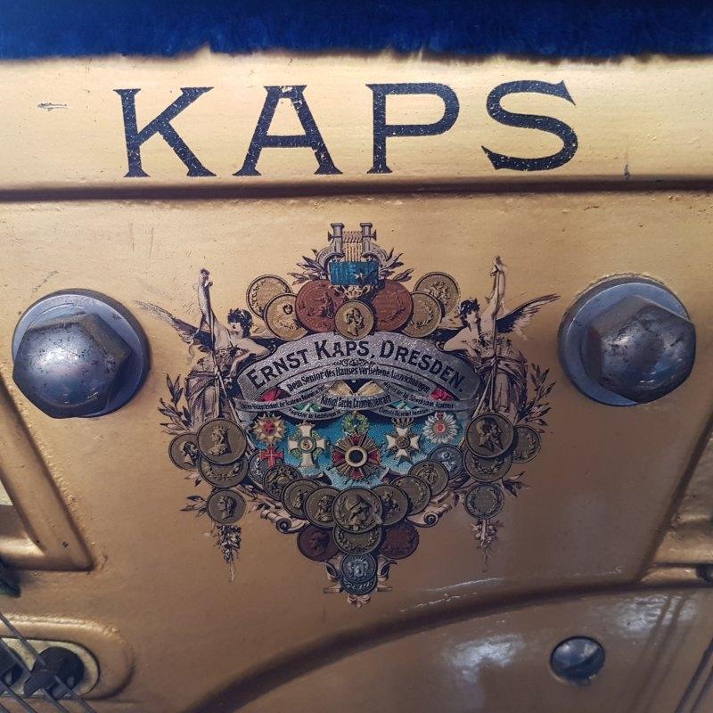 Kaps upright Piano in Black – Gallery image – Roberts Pianos Oxford