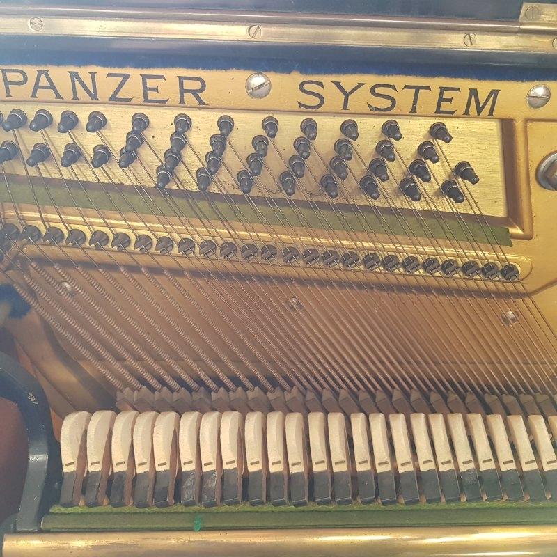 Kaps upright Piano in Black – Gallery image – Roberts Pianos Oxford
