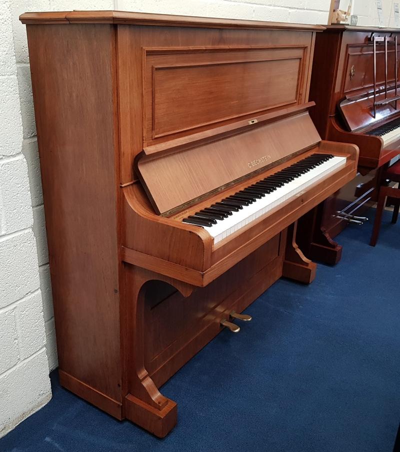Bechstein 10 upright Piano in light-rosewood – Gallery image – Roberts Pianos Oxford