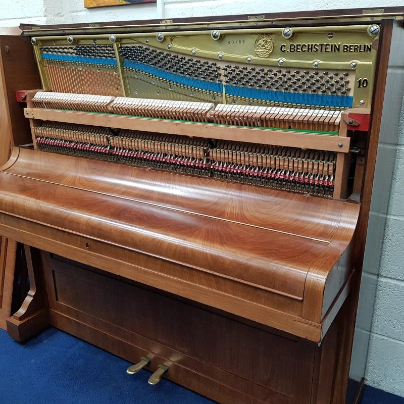 Bechstein 10 upright Piano in light-rosewood – Gallery image – Roberts Pianos Oxford