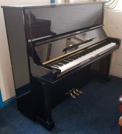 Yamaha U3H upright Piano in Black polyester – Inventory thumbnail – Roberts Pianos Oxford