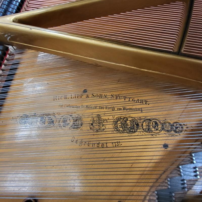 Richard Lipp 175 grand Piano in rosewood – Gallery image – Roberts Pianos Oxford