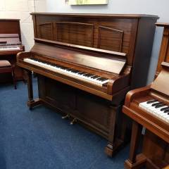 Steinway Vertegrand upright Piano in mahogany – Inventory thumbnail – Roberts Pianos Oxford