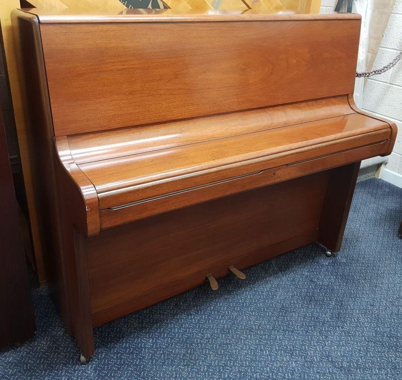 Welmar upright Piano in walnut – Gallery image – Roberts Pianos Oxford