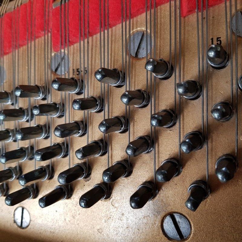 Steinway O grand Piano in black French polish – Gallery image – Roberts Pianos Oxford