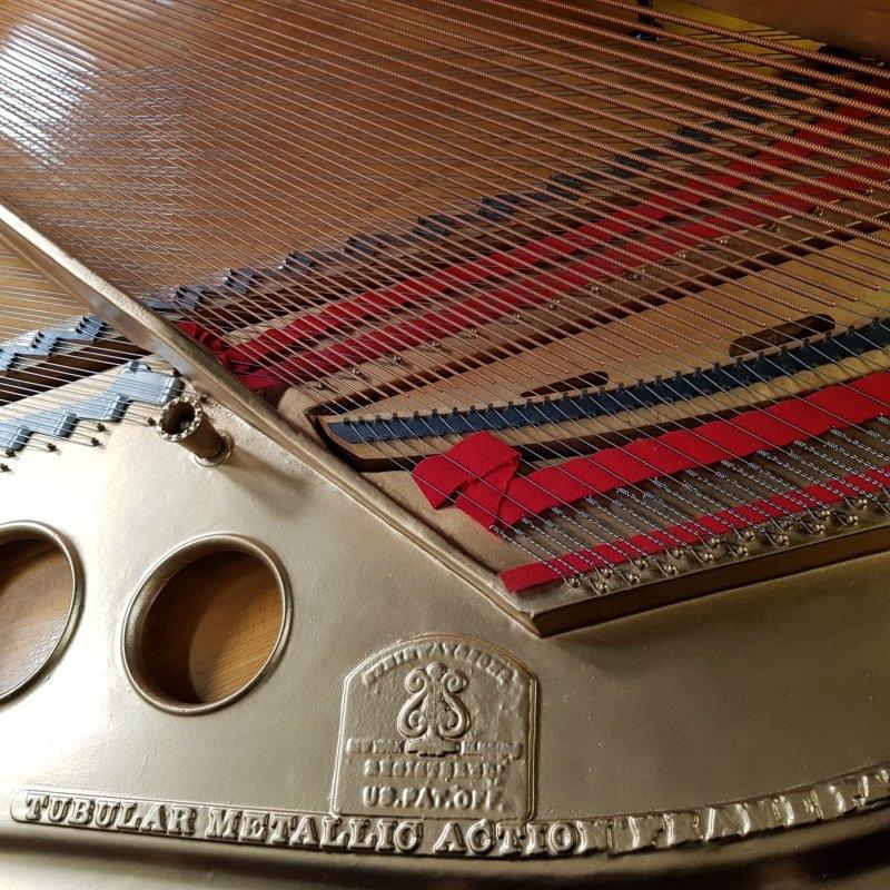 Steinway O grand Piano in black French polish – Gallery image – Roberts Pianos Oxford