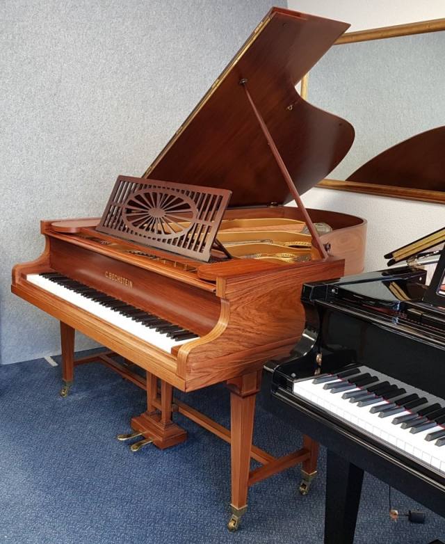 Bechstein B grand Piano in light mahogany – Inventory thumbnail – Roberts Pianos Oxford